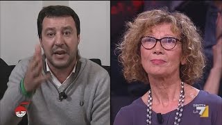 SALVINI ASFALTA PROFESSORESSA quotDEMOCRATICAquot TERZOMONDISTA [upl. by Ynohtona]