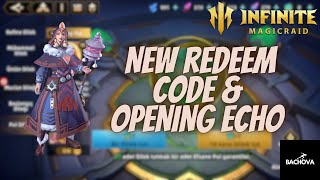 Infinite MagicraidNew Redeem Code amp Opening Echo For Willa [upl. by Jayme]