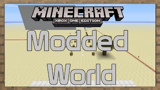 New Modded Minecraft Xbox One Map Xbox One Achievement World [upl. by Anitnegra]