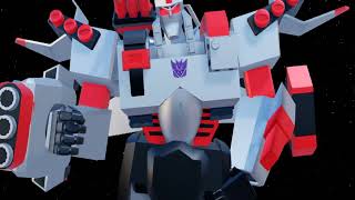 MMD Transformers Star Convoy vs Ultra Megatron [upl. by Adelric]