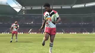 Rugby Challenge 4 gameplay Fijian Drua Vz Crusaders Highlights [upl. by Valoniah]