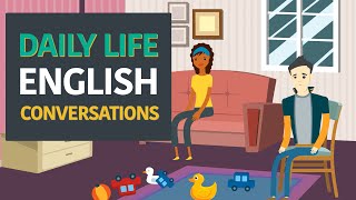 Learn English Daily Life English Conversations  Improve Speaking and Listening Skills [upl. by Zobe]