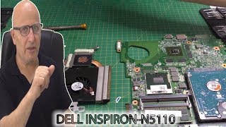 Bilgisayarlarda Isınma Sebepleri  DELL INSPIRON N5110 FAN TEMİZLİĞİ [upl. by Akimat]