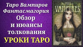 Таро Вампиров Фантасмагория Обзор и нюансы толкования The Tarot of Vampyres Phantasmagoria [upl. by Olia]