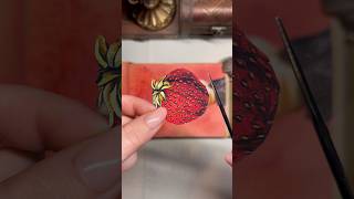 Scrapbooking 다꾸  Strawberry 딸기  Journaling [upl. by Kakalina]