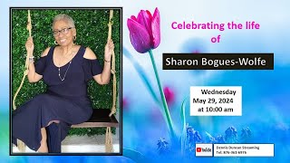 Celebrating the life of Sharon BoguesWolfe [upl. by Itsyrk]