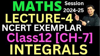 CLASS12  MATHS  CH7  INTEGRALS  NCERT EXEMPLAR PART4 [upl. by Arnaldo]