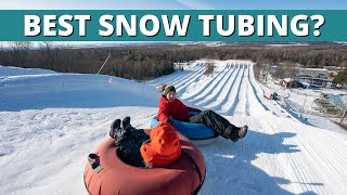 BEST SNOW TUBING IN NORTH CAROLINA  Top places for snow tubing in NC Mountains [upl. by Sianna211]