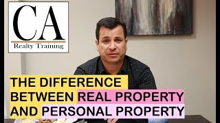 Personal vs Real Property Whats the Difference [upl. by Ittam]