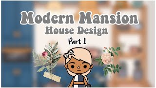 Modern Mansion House Design  Toca Life World [upl. by Adriana]