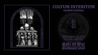 CULTUM INTERITUM  Sacrum Funeral Full Album [upl. by Aisac]