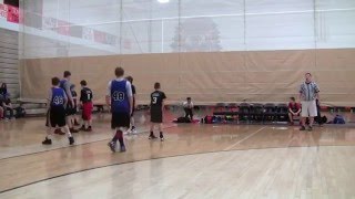 SCYBL 56 Grade Boys Basketball Tournament  Manchester vs Chippewa  020716 [upl. by Deer]