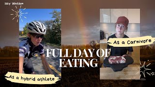 Full Day of EATING as a HYBRID ATHLETE  CHANGES to my DIET [upl. by Arteid409]