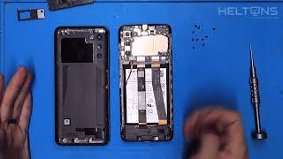 How to Replace a Samsung Galaxy A03s Screen  SM037U Screen Replacement [upl. by Erolyat]