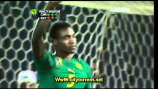 Cameroon vs Egypt Penalty Kicks [upl. by Neeloj]