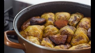 DOMAĆA SARMA OD KISELOG KUPUSA RECEPT [upl. by Yenar]