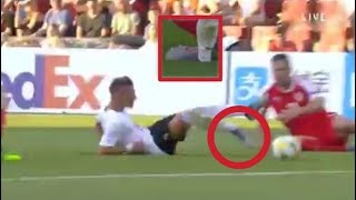 HANNES WOLF Serious INJURY  Austria vs Serbia  EuropeanSub21 [upl. by Henderson]