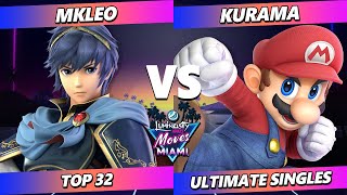 LMM Miami 2023  MkLeo Marth Lucina Vs Kurama Mario Smash Ultimate  SSBU [upl. by Reynolds968]