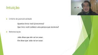 Introdução à Linguística 9  Gerativismo [upl. by Farrel]