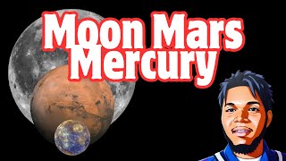 Power of Planetary Alignment Moon Conjunct Mars amp Mercury [upl. by Ardolino]