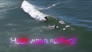 Surfing a secret spot at the Red Cross Heat wave [upl. by Gina432]