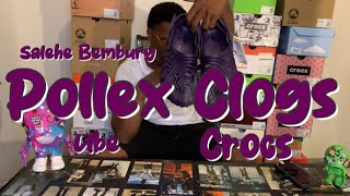 Salehe Bembury Pollex Clogs Ube x Crocs Review  on foot [upl. by Dosi]