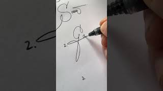 How to learn your signature❤️ [upl. by Chally]