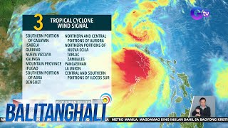 Weather update as of 1115 am October 24 2024  Balitanghali [upl. by Esikram]