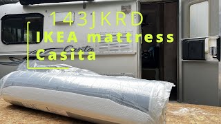 Casita RV IKEA mattress hack literally [upl. by Violette]