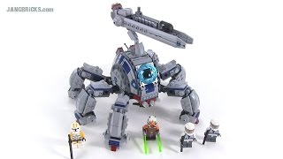 LEGO Star Wars Umbaran MHC Mobile Heavy Cannon review set 75013 [upl. by Nilrev689]