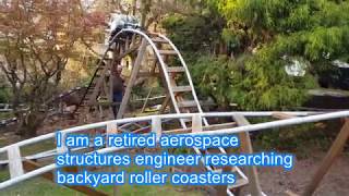 Backyard Roller Coaster PVC Pipe Fracture Toughness Testing [upl. by Amari]