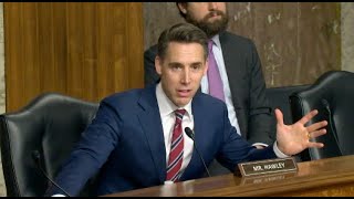 Hawley Blasts Lower Sentences For Fentanyl Traffickers For Fueling Epidemic Among Americas Youth [upl. by Mcgray846]