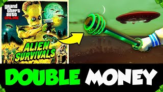 NEW GTA 5 ONLINE WEEKLY UPDATE OUT NOW SHOCKER Available Alien Survivals Double Money amp More [upl. by Natasha]