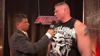 Brock Lesnar describes what hell do to John Cena at [upl. by Howard]