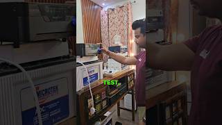 Luminous vs Microtek Inverter Battery Backup Test  Which Will Give More BackUP shorts [upl. by Roger562]