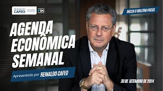 Agenda econômica semanal  30 de setembro  Com dados do Boletim Focus [upl. by Reginnej257]