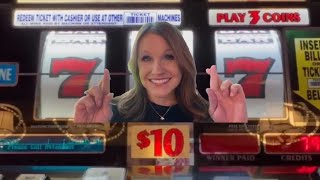 Jackpot Big Wins and Fun on 3Reel Slots in Las Vegas [upl. by Cordalia]