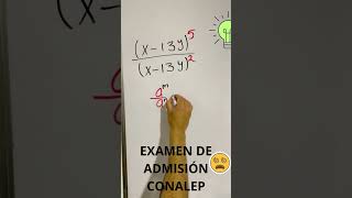 EXAMEN DE ADMISIÓN CONALEP [upl. by Nnylyar]