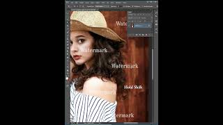 Remove Watermark Photoshop Tutorial cs6 shorts [upl. by Idaline]