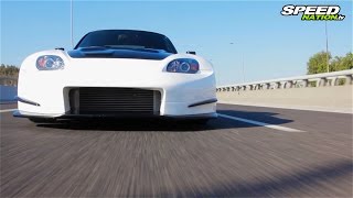 Honda S2000 Turbo 440Ps Amuse Widebody [upl. by Surovy]