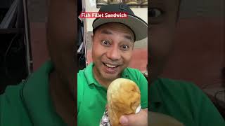 Fish Fillet Sandwich breakfast fishfillet sandwich satisfying asmr shorts joboy Tv [upl. by Garlan]