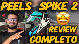 Review desse lançamento Capacete Peels Spike 2 [upl. by Carlie]