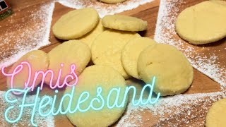 Omas Heidesand gehört natürlich zur Weihnachtsbäckerei🎄🍪UnserfamilienwissenPlätzchen backenRezept [upl. by Murry]