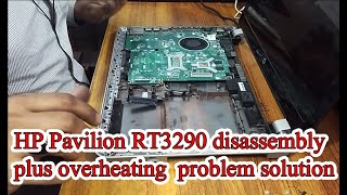 HP Pavilion Notebook RT3290 Disassembly  Overheating Problem Solution or Data Backup Tips in Urdu [upl. by Grati]