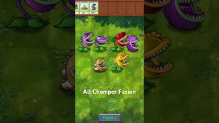 All chompers fusion plantsvszombies [upl. by Jayme71]