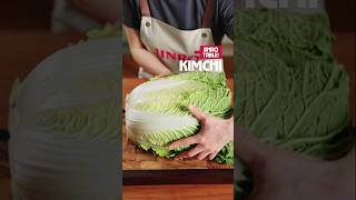 Check out how traditional Korean Kimchi is made cooking food kimchi [upl. by Imotas583]