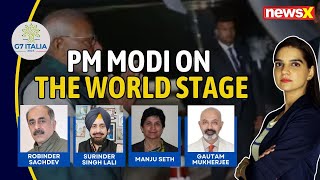 Modi Meets Macron amp Sunak At G7  The Rise Of Vishwabandhu Bharat  NewsX [upl. by Methuselah]