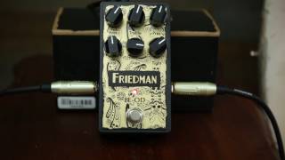 Friedman BEOD  Killer Overdrive Pedal Alert  From Van Halen To Hendrix This One Does It All [upl. by Sapers]