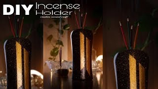 DIY incense holder  Cement project  HIGH end concrete DIY decor Hacks [upl. by Hagar643]