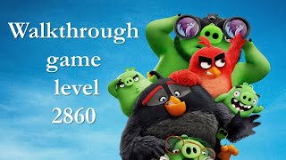 Angry Birds 2 level 2860 boss 2022 walkthrough game [upl. by Michella530]